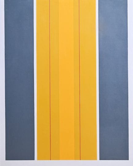 Jean DUBOIS (1923-1990), olio su tavola, Composizi