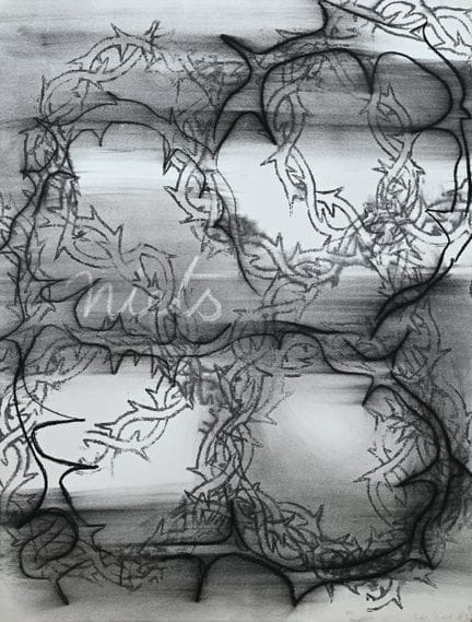 Marc MAET (1955-2000), techniques mixtes, Niets, 1