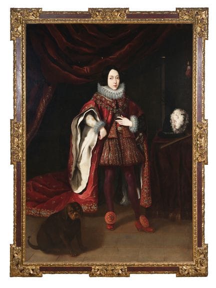 Italienische Schule. Um 1630.
„Porträt von Karl II