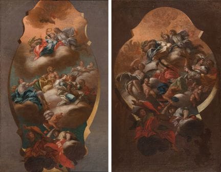 Neapolitanische Schule. Italien. 17.–18. Jahrhunde