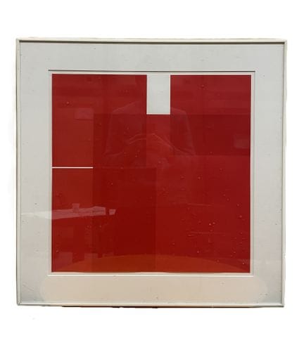 Véra MOLNAR (1924–2023)4 red squares. Silkscreen p