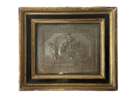 Pierre Joseph LORTHIOR, after Two pewter plaques d
