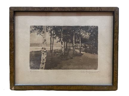 Fredrik Otto GRIPENSVÄRD (1847–1933) Birch Trees b