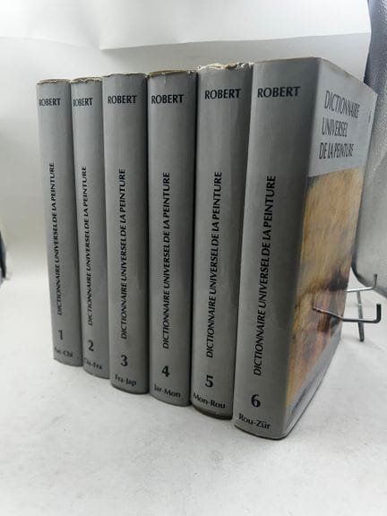 6 vol. : "Dictionnaire universel de la peinture" (