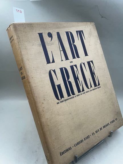 "L'Art en Grèce des temps préhistoriques au début 