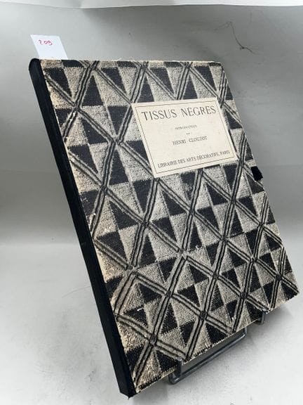 "Tissus nègres" - introduction Henri Clouzot - Lib