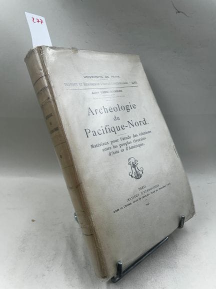 "Archéologie du Pacifique-Nord : matériaux pour l'