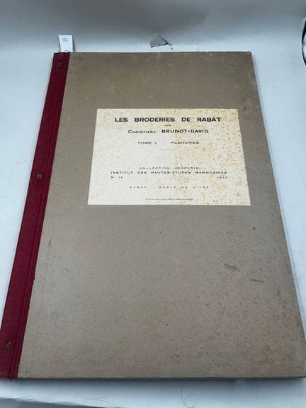 "Les Broderies de Rabat", tome II : planches (Coll