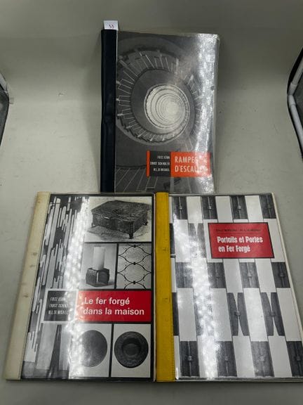 3 vols.: "Stair Railings" (Collection of Drawings 