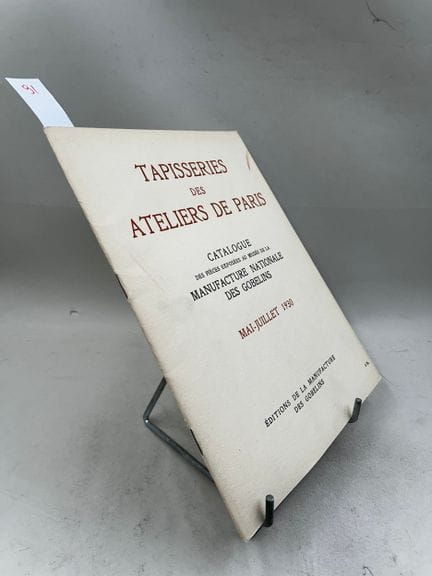 "Tapestries from the Paris Workshops" (catalog of 