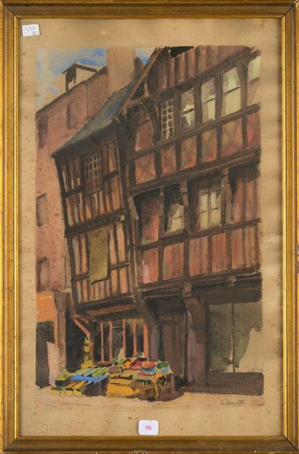 Henry DANET (1886–1946)
Der Fachwerk-Lebensmittell