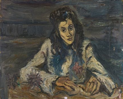 Gabriel DAUCHOT (1927-2003)
Donna con un fiore
Oli