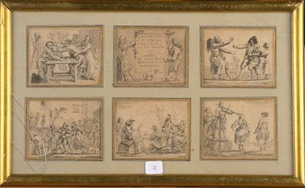 Neues Radierungsheft von J.A. CHEVALIER 
1770 – Pa