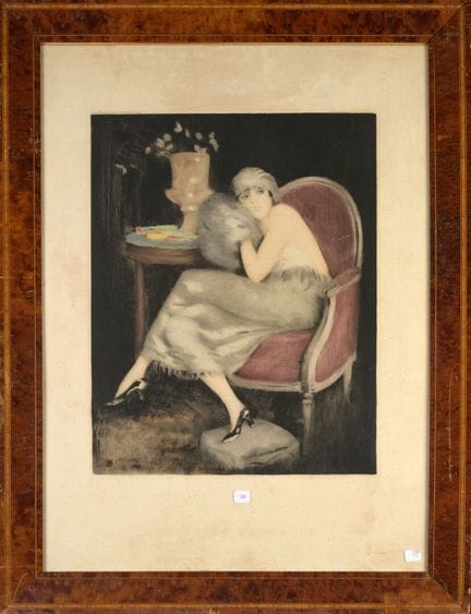 nach William ABLETT (1877–1936)
„Élégante au manch