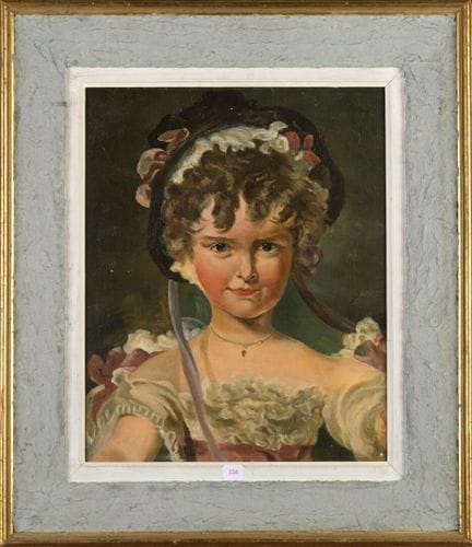 Scuola francese del XX secolo
Ritratto di bambina
