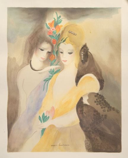nach Marie LAURENCIN (1883–1956)
Zwei junge Frauen