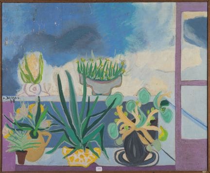 Anne BERARD (XX)
El balcón; 1978
Óleo sobre lienzo