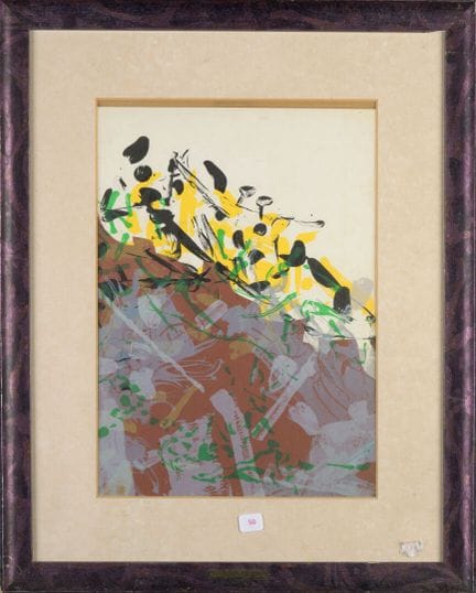 nach Jean-Paul RIOPELLE (1923–2002)
Ohne Titel
Far