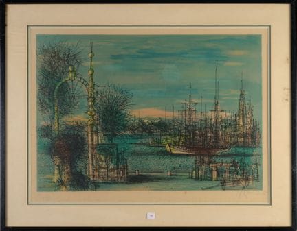 Jean CARZOU
Escale II; 1968
Lithografie, unten rec
