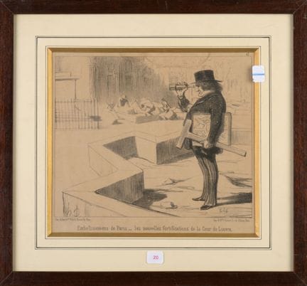 nach Honoré DAUMIER (1808–1879)
Verschönerungen vo