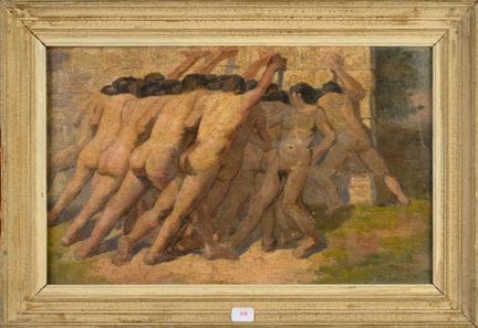 Attribuito a Hector RUFFATO (1877-1958)
Gruppo di 