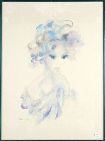 SHAN-MERRY (1935-2024)
Ritratto di una ragazza in 