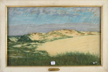 Robert LEMONNIER (1883-1970)
La duna; 1904
Pastell