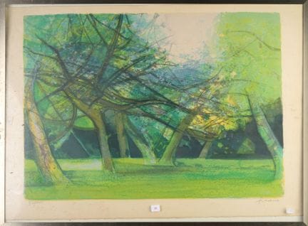 Camille HILAIRE (1916–2004)
Die Bäume
Lithografie,