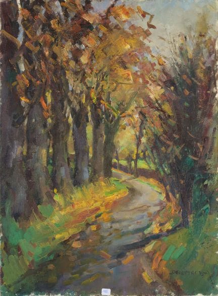 Bernard DELETTRE (1937-2016)
Sotobosque en otoño; 