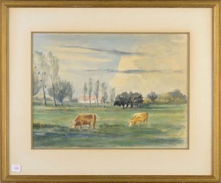 Jean BUREAU (1895-1988)
Campagna normanna
Acquerel