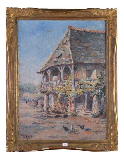 Georges STREIB (1869-1940)
La fattoria normanna; 1