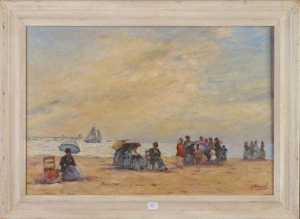 Escuela del siglo XX, firmada por J. RENAUD
Jóvene