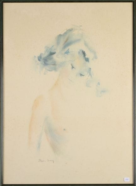 SHAN-MERRY (1935-2024)
Ritratto di donna nuda
Acqu