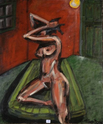 Escuela contemporánea
Rojo nude; 2010
Acrílico sob