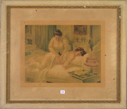 nach Albert GUILLAUME (1873–1942)
Die Fußpflege
Di
