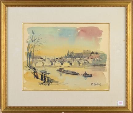 Emmanuel BELLINI (1904-1989)
La Senna a Parigi
Acq