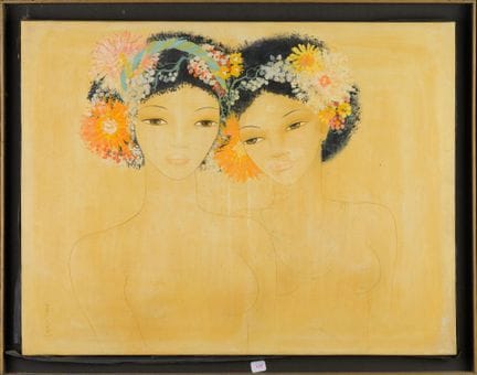 Mara TRAN LONG (nacida en 1935)
Floralies; diciemb