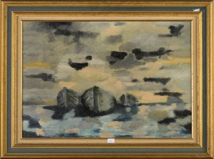 Escuela contemporánea
Marina con barcas
Óleo sobre