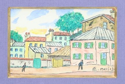 Elisée Maclet (1881–1962)
Parisian Street and Pass