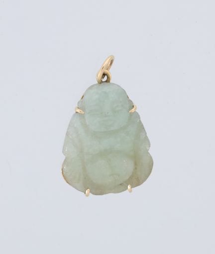 Pendant with an 18-karat yellow gold setting (750 