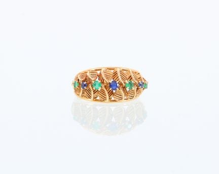 CHAUMET
18-karat yellow gold ring (750 parts per t