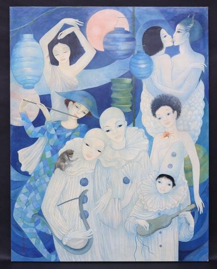 Mara TRAN-LONG (born in 1935), *Festive Evening*, 