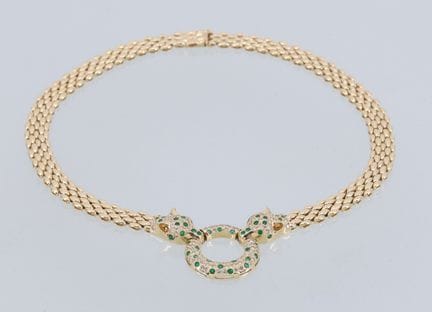 14-karat yellow gold necklace (585 parts per thous