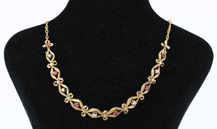 Convertible bracelet in 18-karat yellow gold (750 