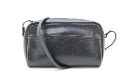 HERMES Paris Made in France - Black leather should