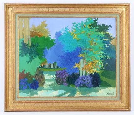 Christian DALIBERT (1946–2026)
The Garden
Oil on c