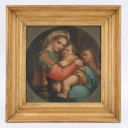 19th-century school, after Raphael, *Virgin and Ch