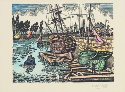 Henri LIENARD de SAINT-DELIS (1878–1949)
Port of H