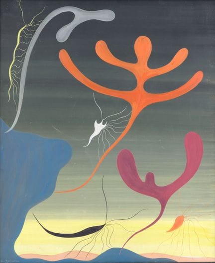 20th-century Surrealist school, biomorphic dreamli