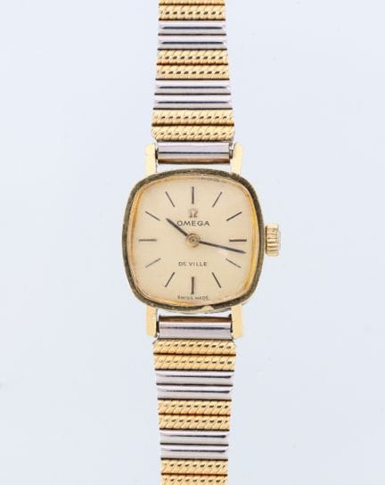 OMEGA Deville
Women’s watch with a square case and